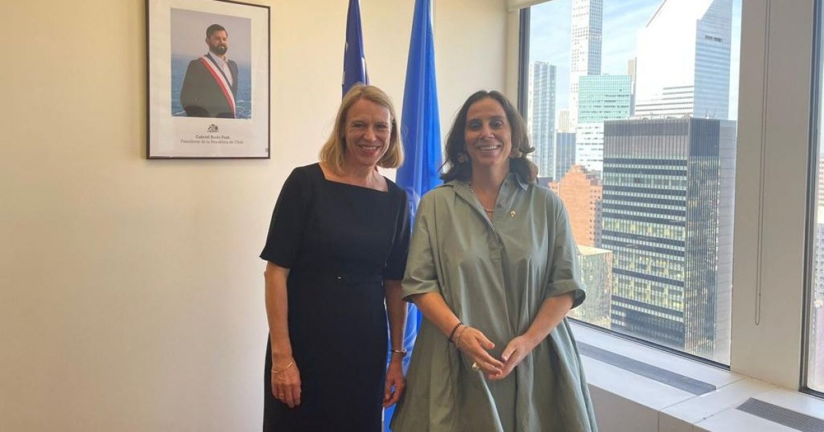 Focus on the environment and human rights: Foreign Minister Antonia Urrejola meets her Norwegian counterpart and Amnesty International