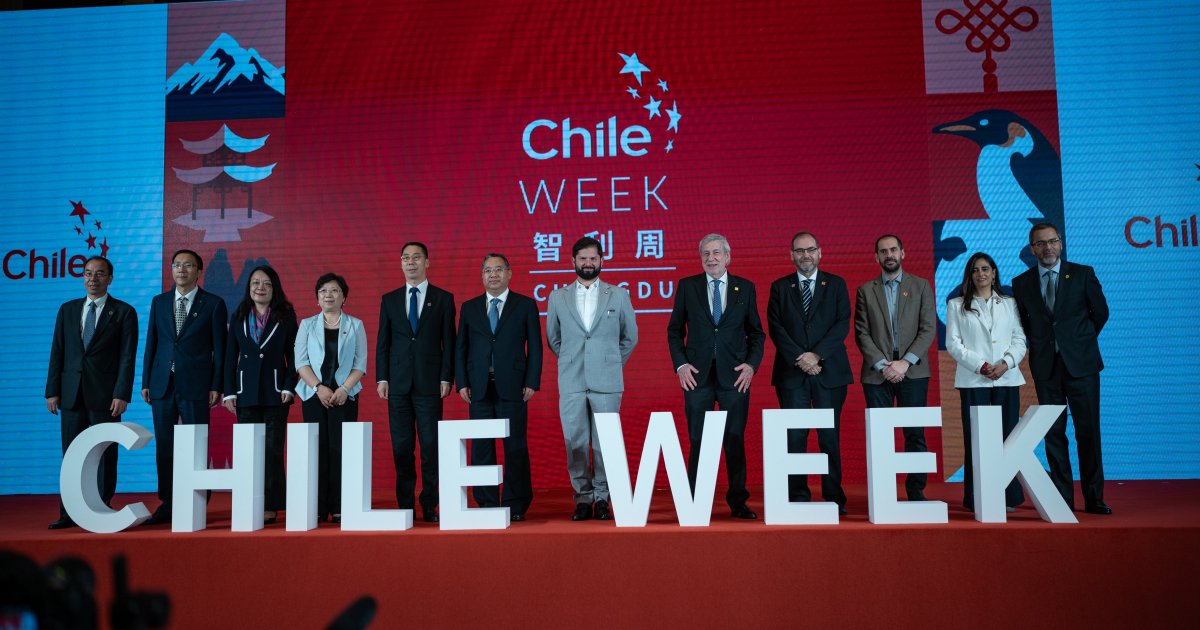 Presidente Gabriel Boric lanzó Semana Chile China 2023