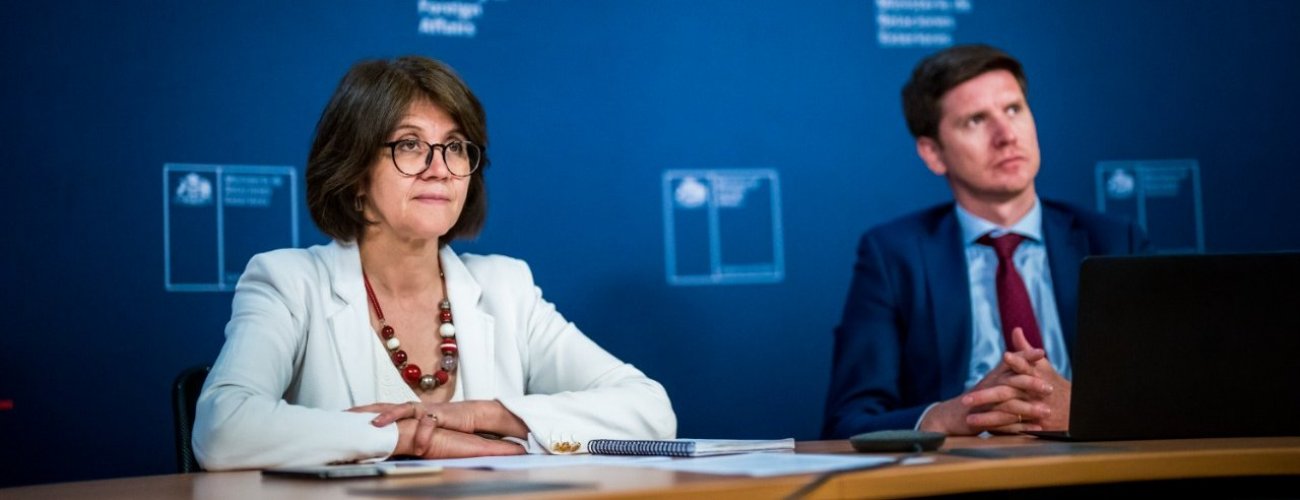 Subsecretaria Ximena Fuentes sostiene reunión con Vicecanciller de Costa Rica para intercambiar experiencias sobre el Sistema Interamericano de Derechos Humanos