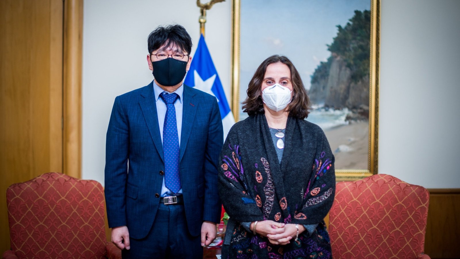 Canciller se reúne con el Embajador de la República de Corea, en el marco de las seis décadas de relaciones diplomáticas