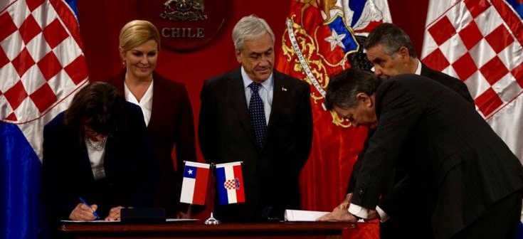 Chile firma programa de cooperación cultural con Croacia