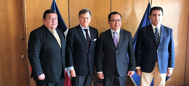 Director de Coordinación Regional (DICORE) se reúne con Intendente de Valparaíso y Presidente del Consejo de Rectores