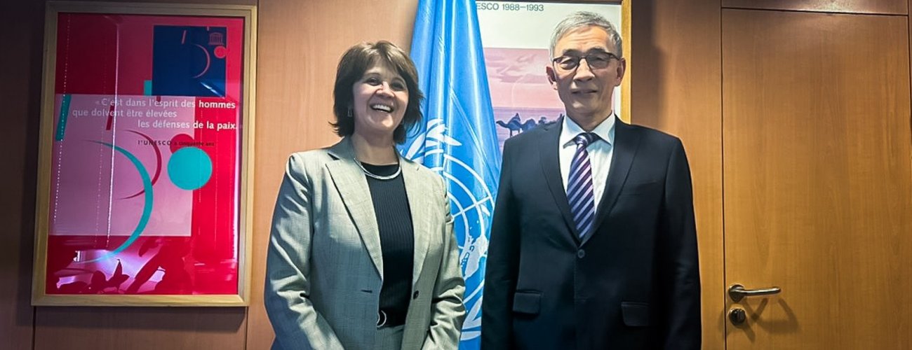 Subsecretaria Ximena Fuentes se reúne con autoridades de la UNESCO y reitera el compromiso de Chile con la organización