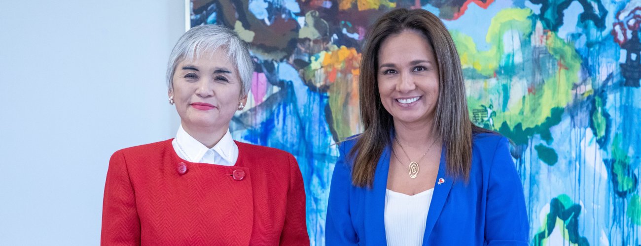 Canciller (s) se reúne con embajadora de Japón en Chile