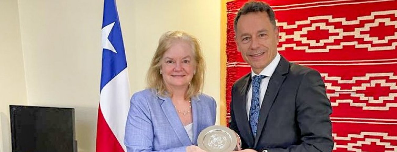 Secretario General se reúne con subsecretaria adjunta principal de la Oficina de Seguridad Internacional y No Proliferación del Departamento de Estado