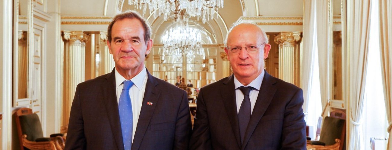 En Lisboa, Canciller impulsa oportunidades de intercambio comercial y de desarrollo sostenible con autoridades portuguesas