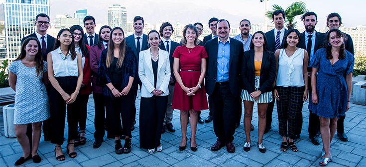Subsecretaria Valdivia participa en encuentro de finalistas del torneo de derecho internacional Jessup 2019
