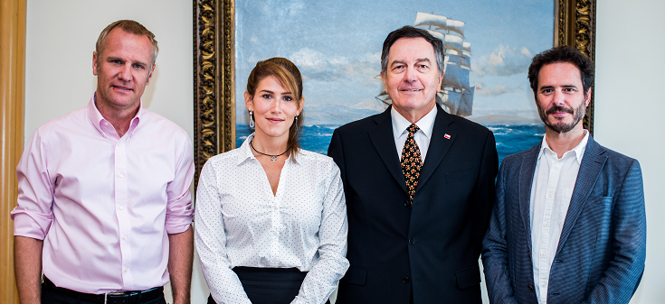 Evópoli y Guarequena Gutiérrez en Cancillería