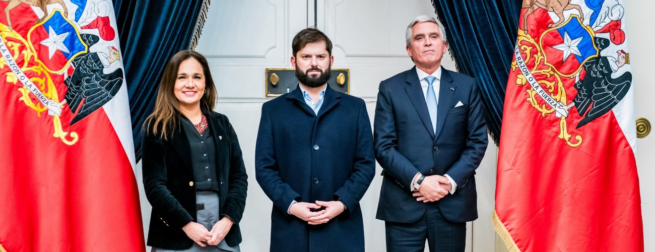Subsecretaria Gloria de la Fuente acompaña al presidente de Presidente de la República en recepción de cartas credenciales de nuevos embajadores y embajadoras